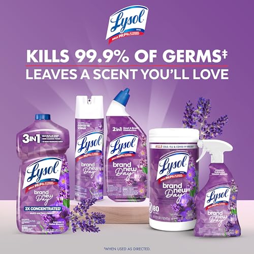 Thumbnail 5 de Lysol Disinfecting Wipes, Multi-Surface, Lavender + Mango, 80 ct (4 Pack)
