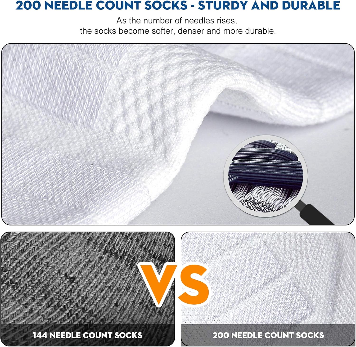 Detalle de Hylaea Athletic Running Socks Cushion Padded Moisture Wicking Low Cut