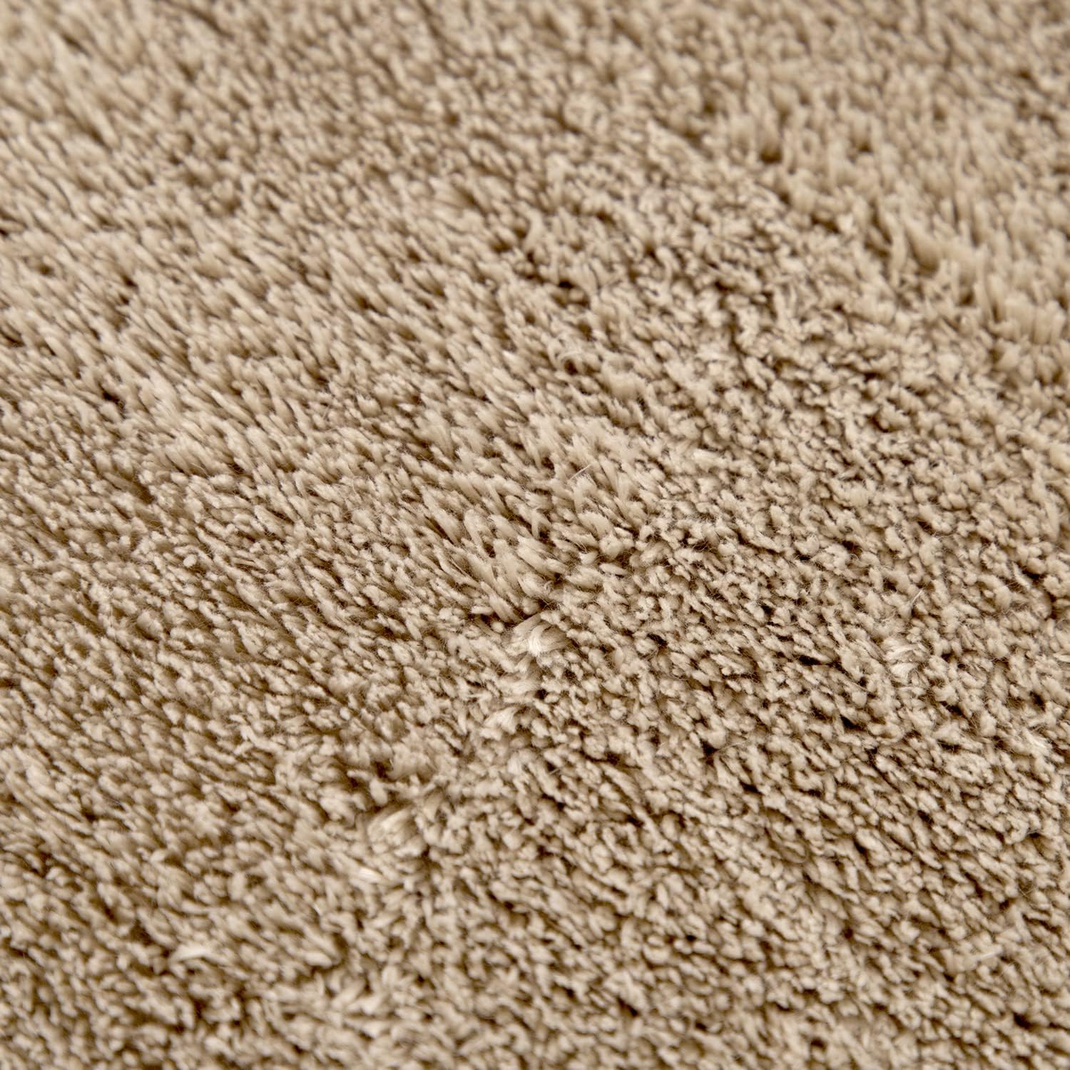 Detalle de TT Home Kurzflor Kinderteppich rund, waschbar & rutschfest – 160 cm Dunkelbeige