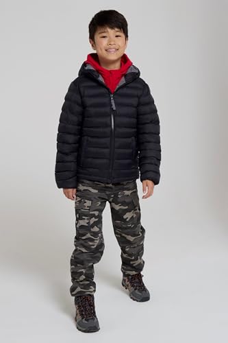 Thumbnail 2 de Mountain Warehouse Seasons Kids Padded Puffer Jacket Black 9-10y
