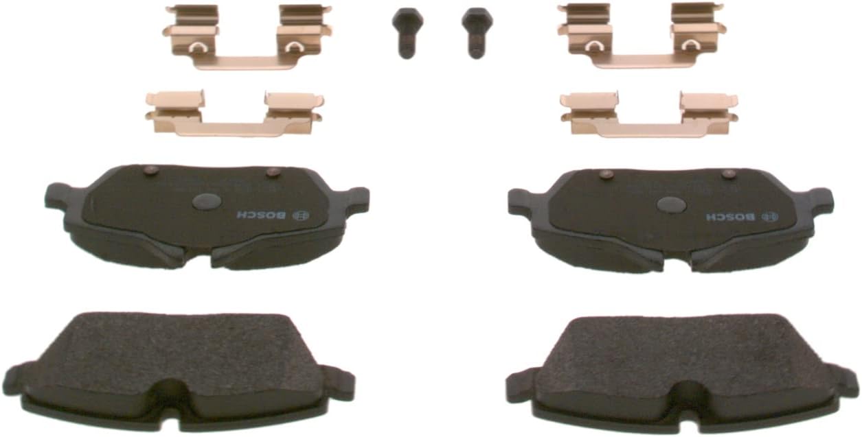 Thumbnail 6 de Bosch BP1030 pastiglie freni per asse anteriore (con accessori), riduzione rumore e polvere, certificazione ECE-R90