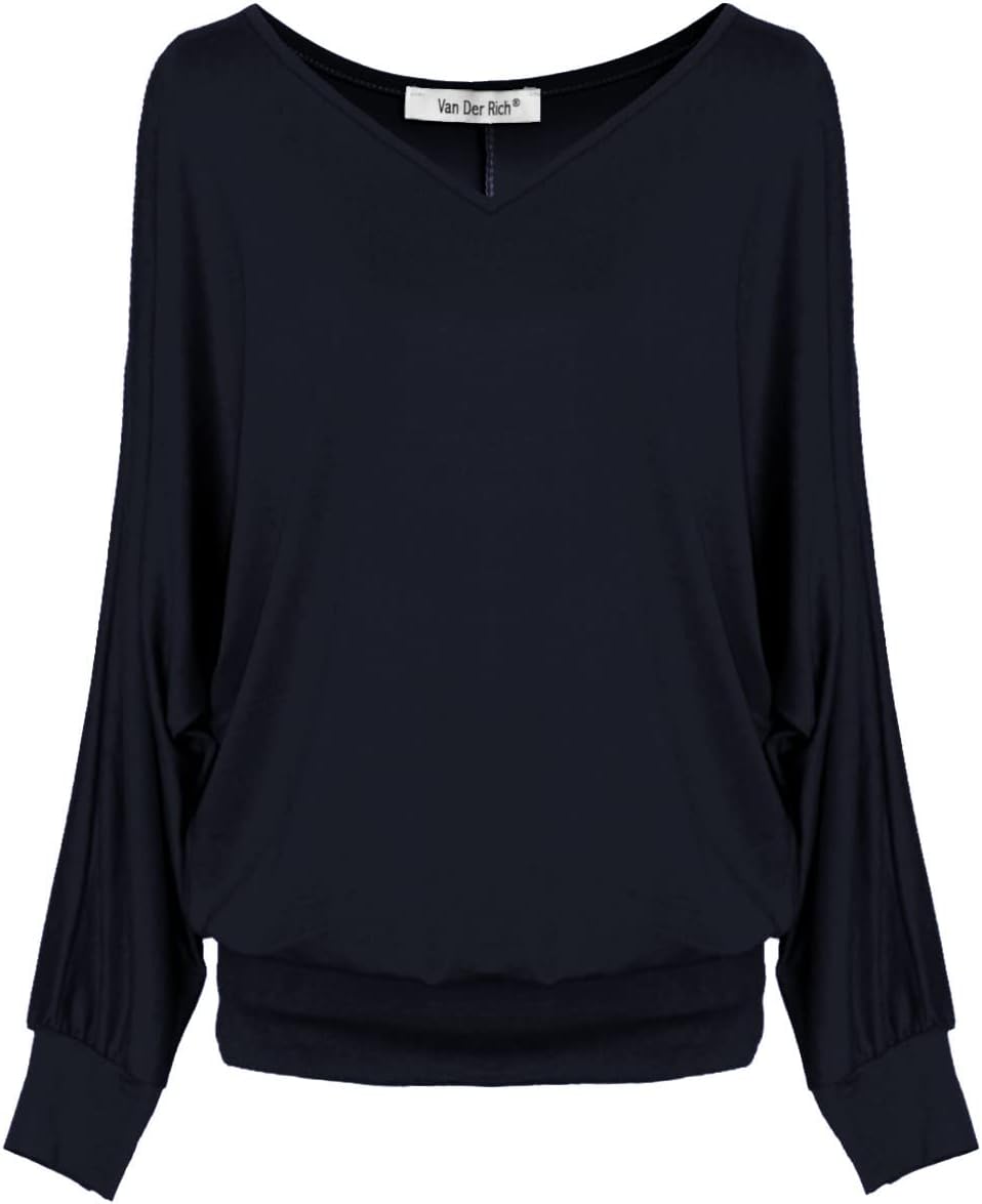 Thumbnail 6 de Van Der Rich T-Shirt „Raffinierte Einfachheit“ für Damen mit Fledermausärmeln