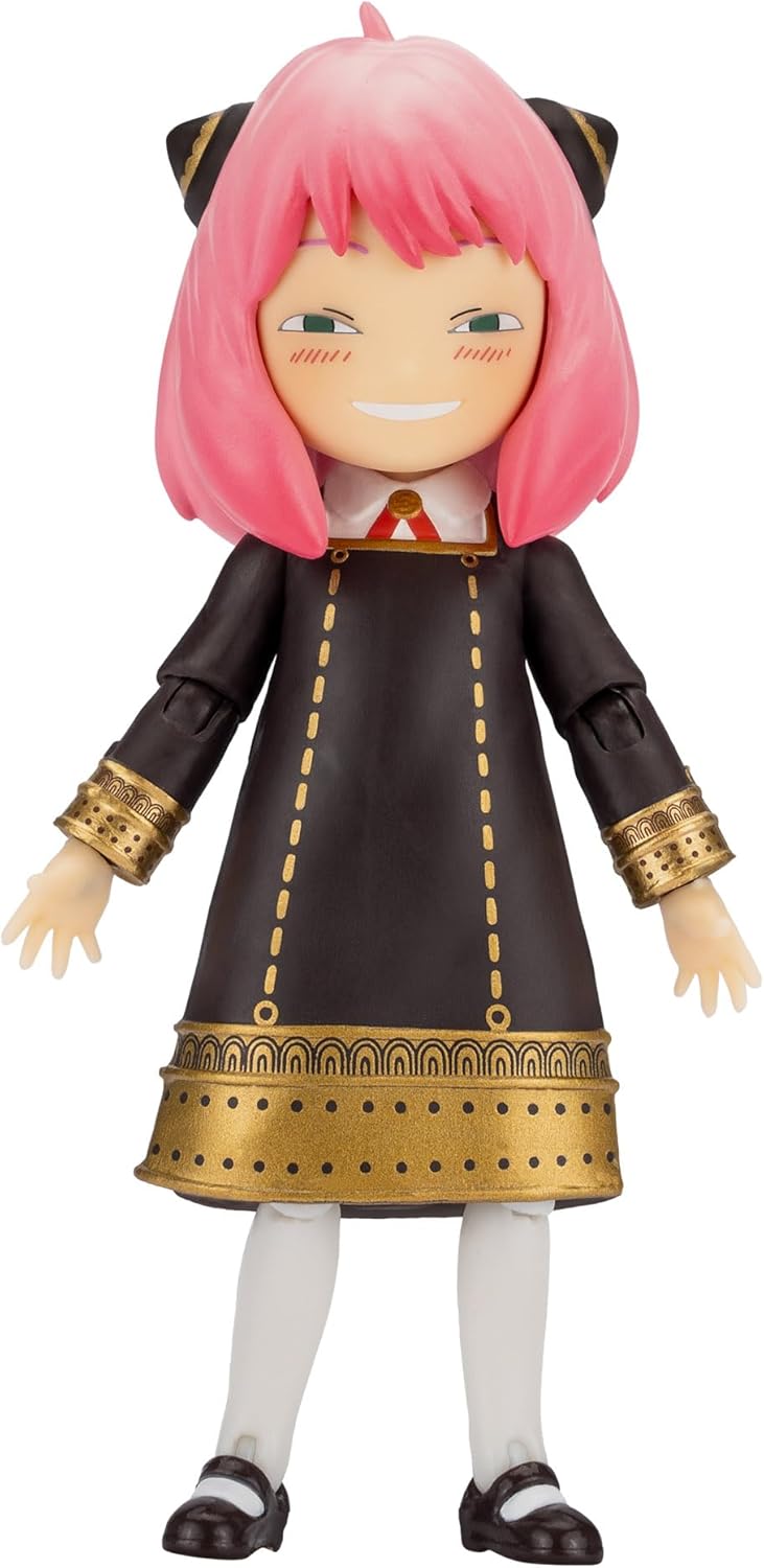 Detalle de Total Anime KAZ0005 Anya Forger – SPYxFAMILY: bewegliche Sammlerfigur 16,5 cm mit Gesichtern und Zubehör