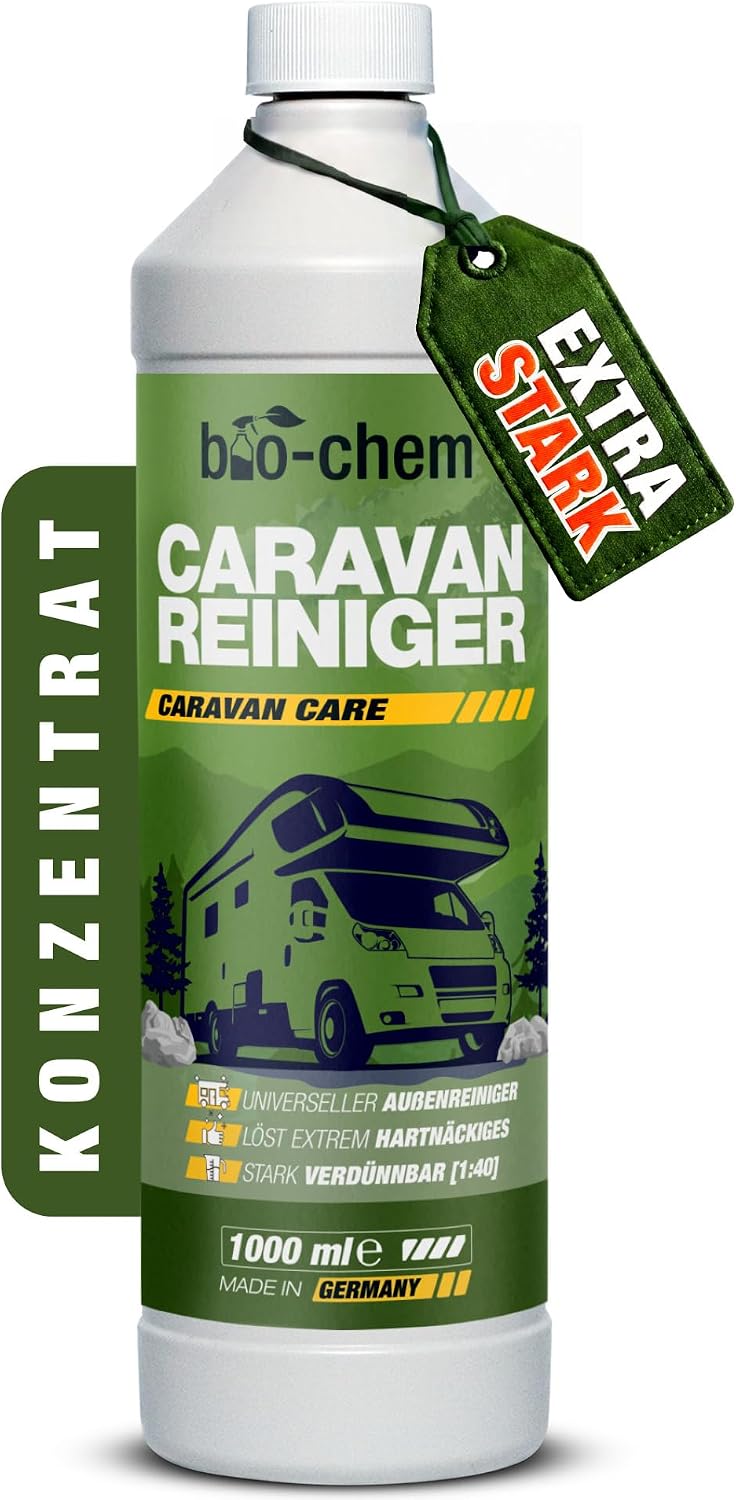 Detalle de bio-chem Caravan & Wohnmobil Reiniger 1L – Außenreiniger