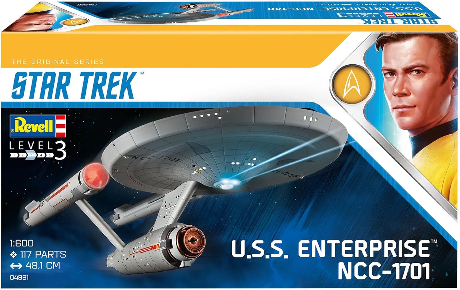 Thumbnail 1 de Revell 04991 U.S.S. Enterprise NCC-1701 (TOS) – Kit modello dettagliato