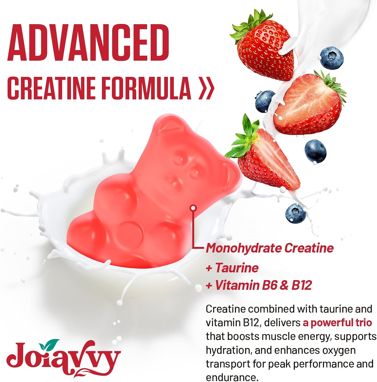 Detalle 1 de Joiavvy Gominolas Creatina Monohidrato