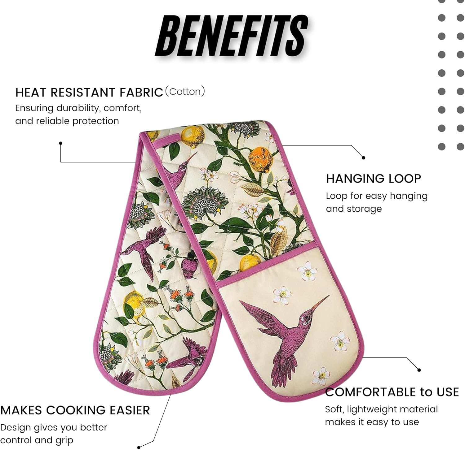 Thumbnail 2 de SiXsigma Sports Double Oven Gloves 2-in-1