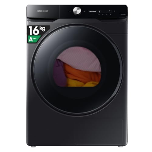 Detalle de Samsung DV16DG8600BVU3 asciugatrice a pompa di calore 16 kg: AI Dry, Wi-Fi e Igienizzante