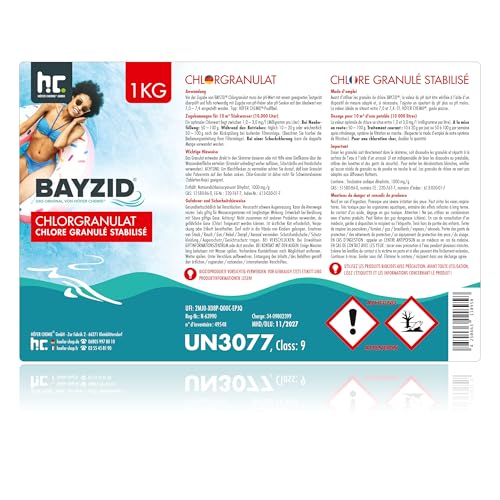 Thumbnail 6 de Höfer Chemie Chlorgranulat für Pool 5kg – schnelles Chlorkonzept und zuverlässige Desinfektion