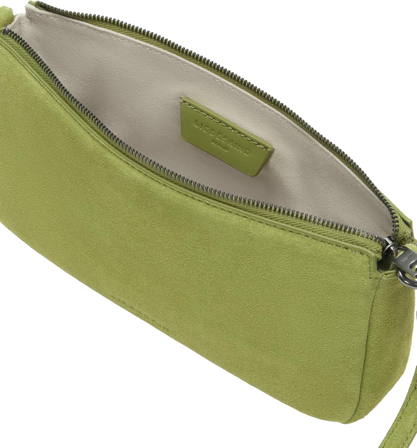 Detalle de LIEBESKIND Crossbody S Ryker Suede Crossbody – flexibel, urban und zeitlos