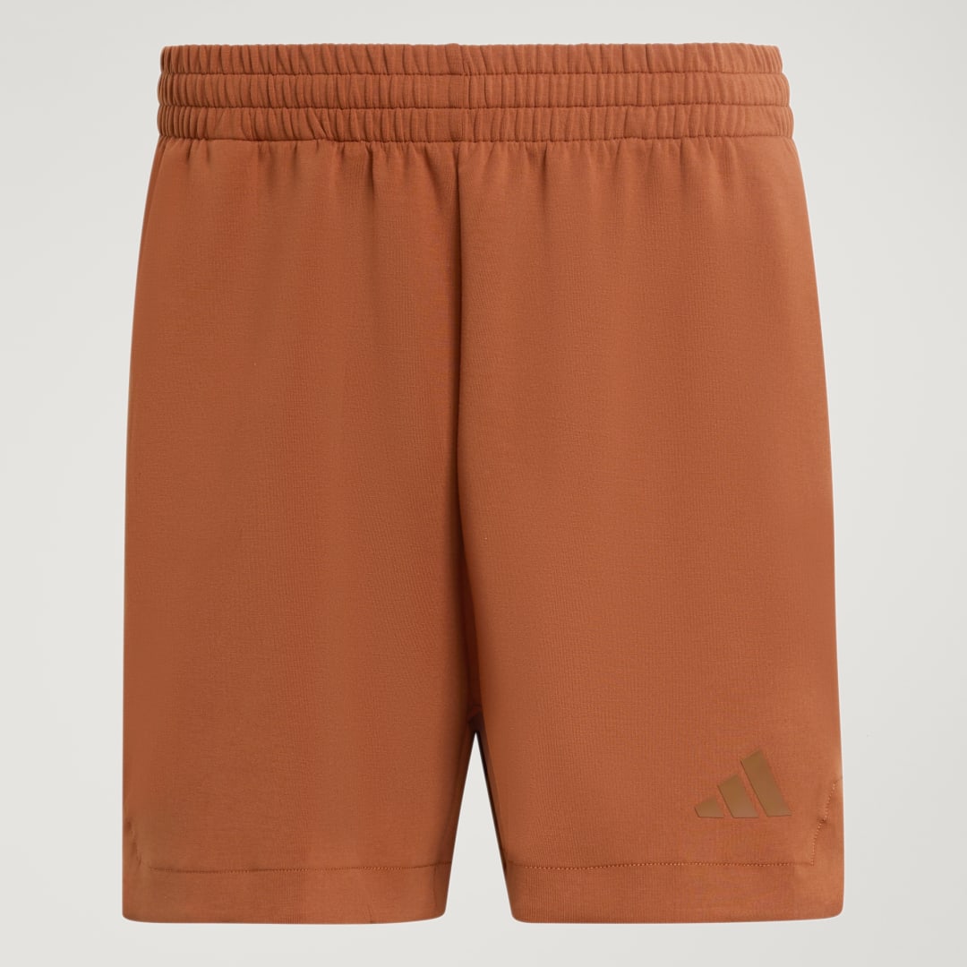 Detalle 2 de Pantalón corto Soft Lux de Adidas, color Marrón