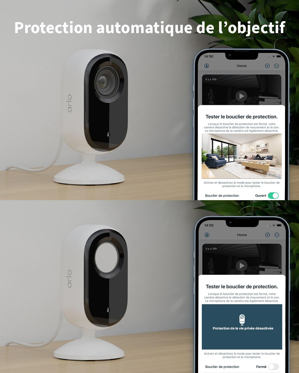 Detalle 2 de Arlo Essential 2 Indoor 2K Caméra 2K