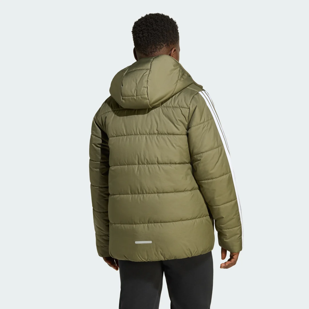 Detalle 1 de Essentials 3 bandas Chaqueta acolchada para niños