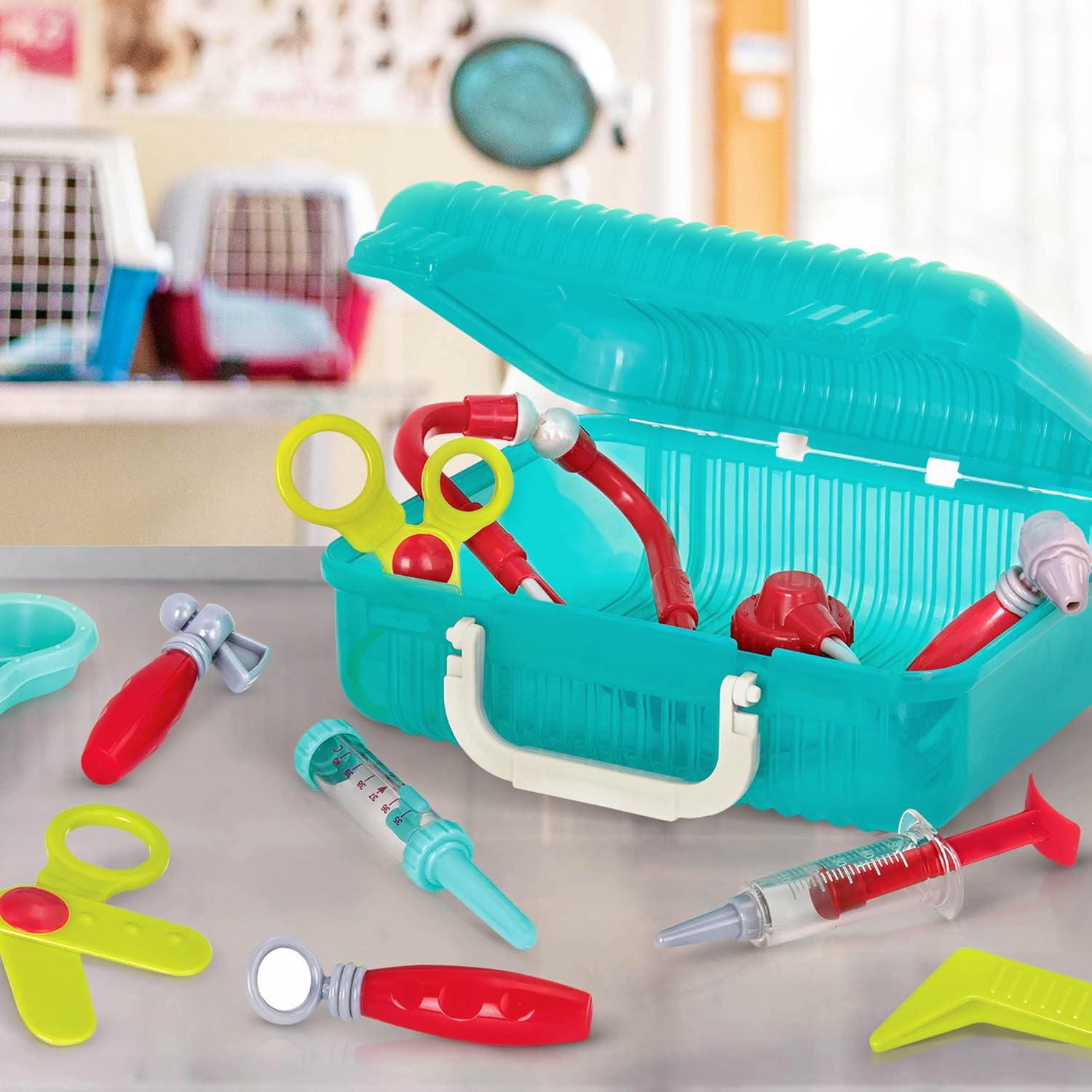 Detalle 2 de Battat Trousse de médecin de Luxe 11 pièces