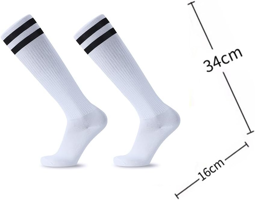Thumbnail 2 de Chaussettes de football pour enfants HAGOT – 4 paires, antidérapantes et respirantes