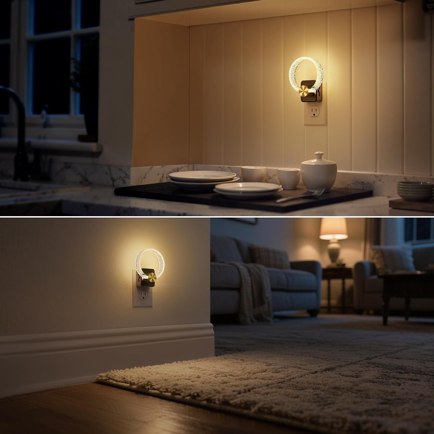 Detalle de DORESshop Plug-In Night Light, Acrylic