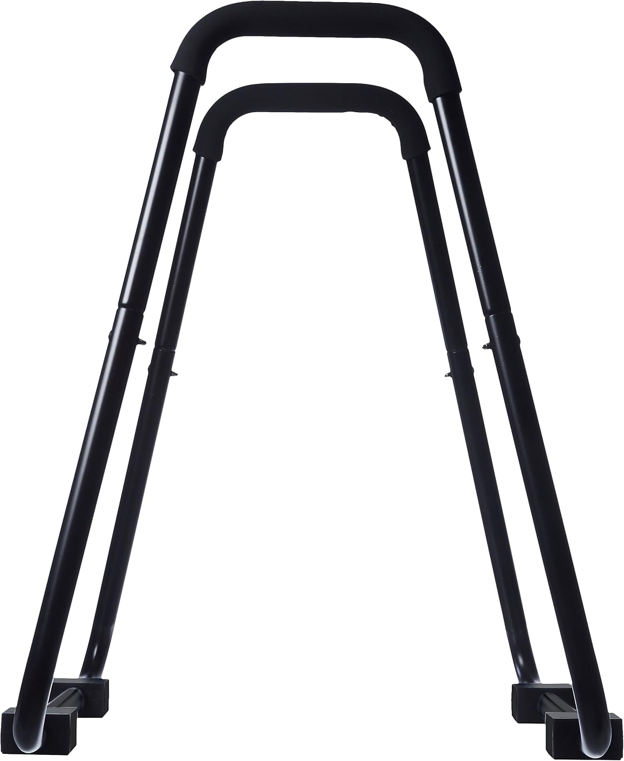 Detalle de Amazon Basics Dip Fitness Bar – poręcze ze stali stopowej, udźwig 300 kg