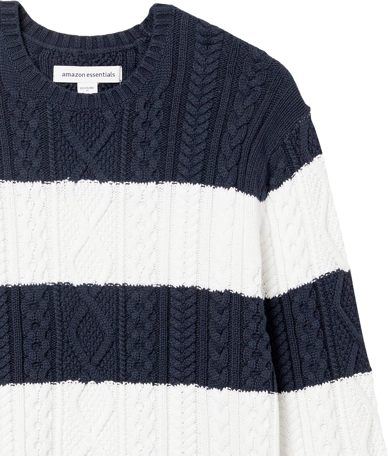 Thumbnail 4 de Amazon Essentials Maglione da pescatore uomo girocollo in cotone 100%