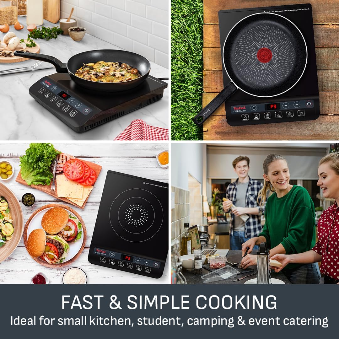 Thumbnail 6 de Tefal Everyday Portable Electric Induction Hob IH201840