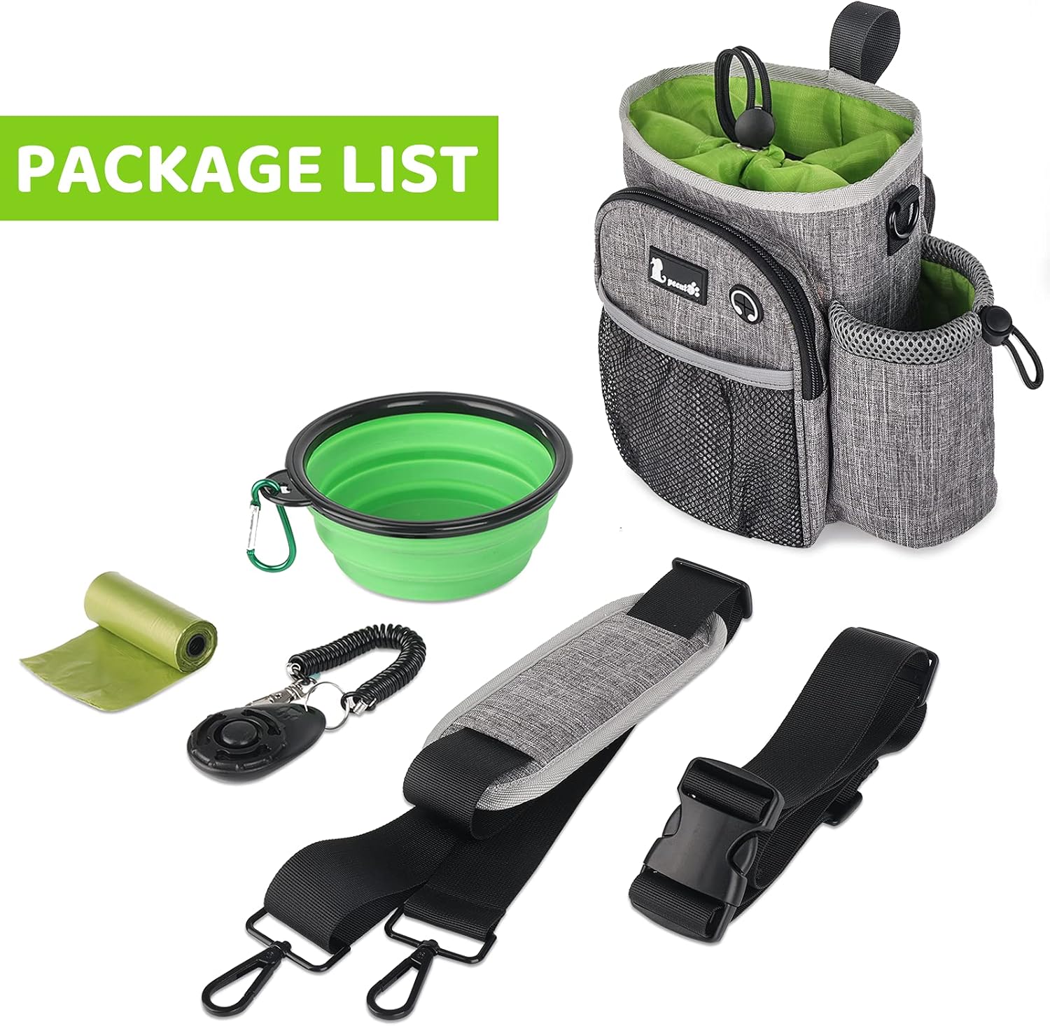 Detalle de Pecute XL Dog Walking Bag with 300D Oxford