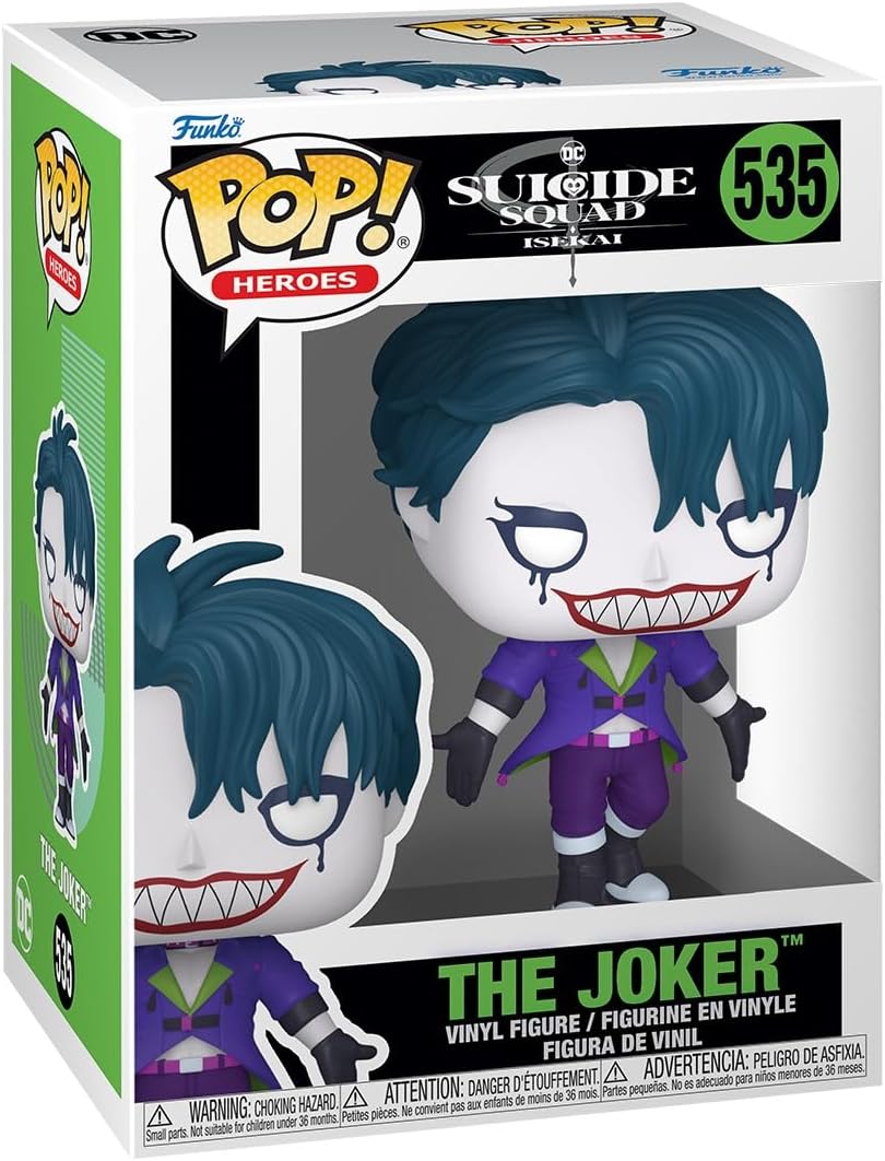 Detalle de Funko Pop Animation: DC Suicide Squad Isakai The Joker – 1/6 Chase Variant