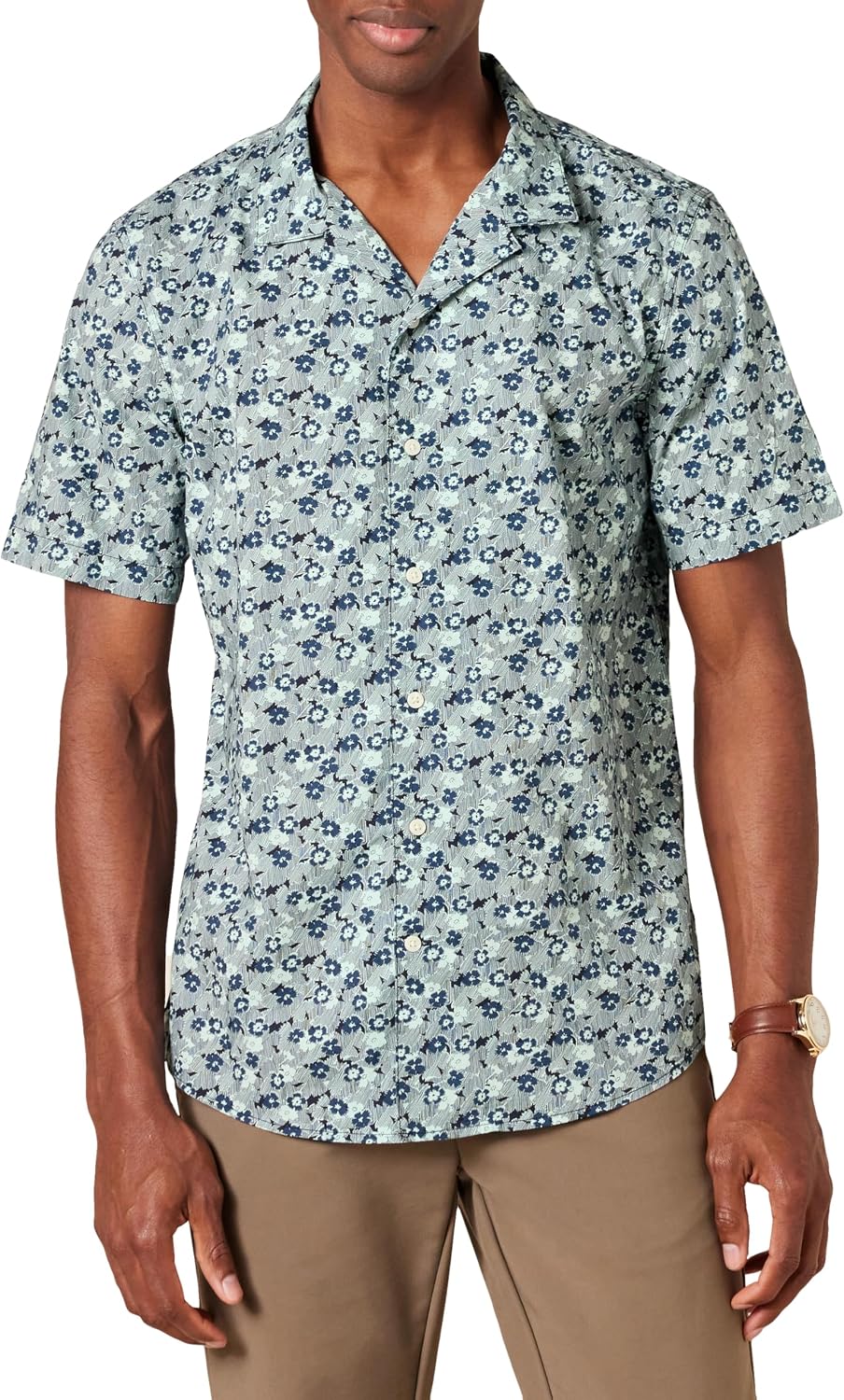 Detalle de Men's Vacation Resort Shirt with 2% stretch