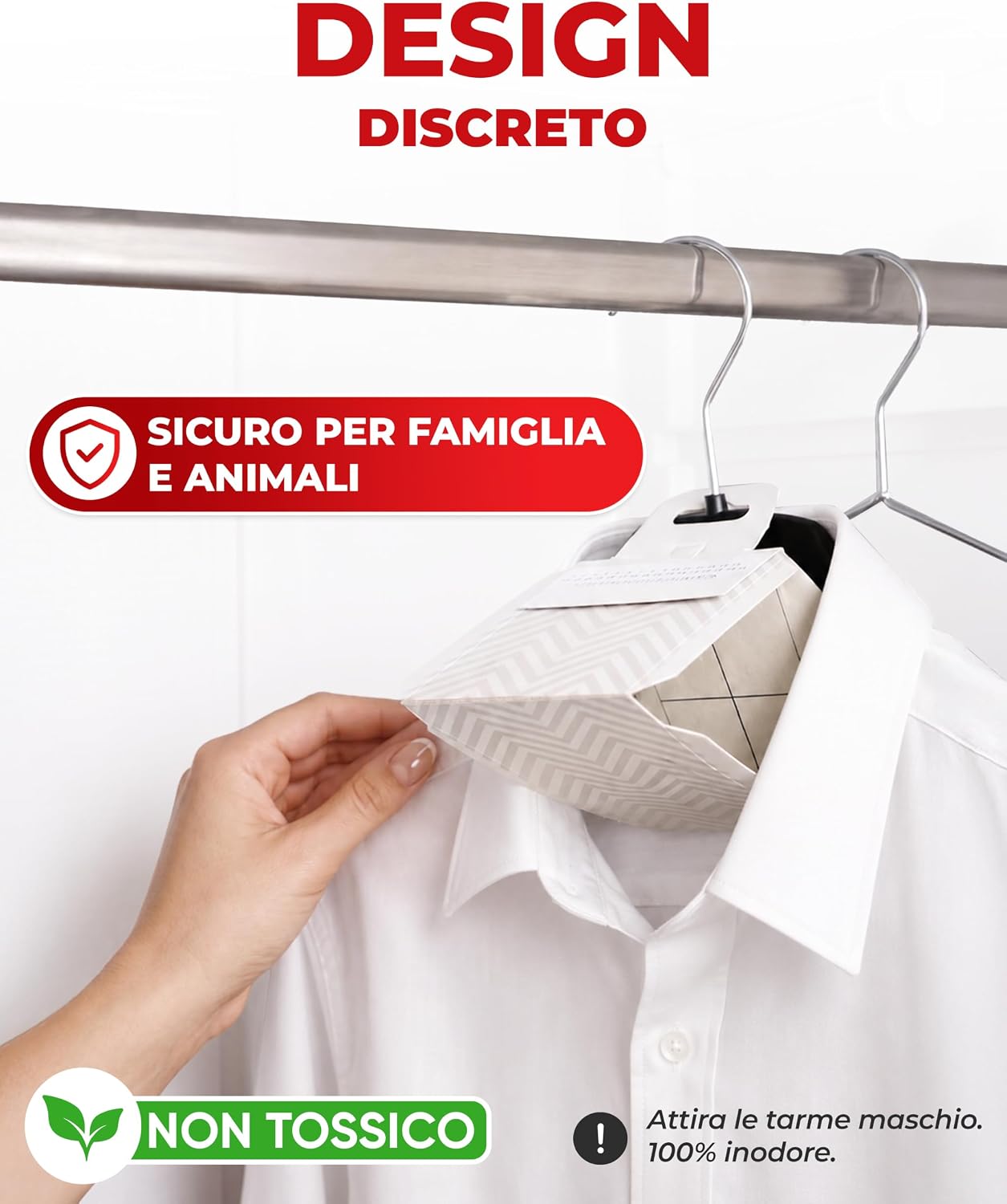 Thumbnail 3 de PIC Trappola ai feromoni anti tarme per vestiti