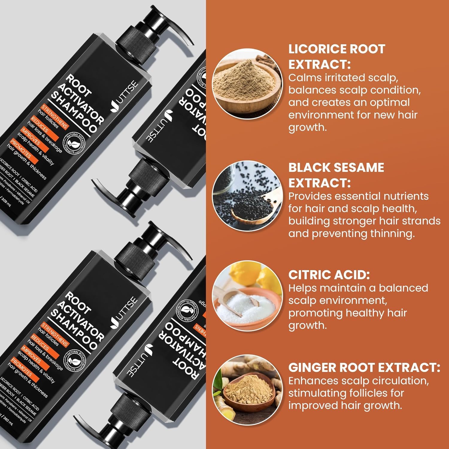 Thumbnail 2 de Root Activator Shampoo for Men: Hair Growth and Scalp Health