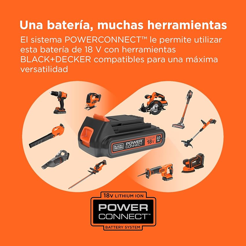 Thumbnail 1 de BLACK+DECKER BL2018-XJ 2,0 Ah batería 18V