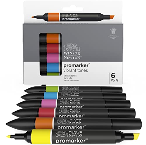 Thumbnail 10 de Winsor & Newton ProMarker 6 unidades 🎨