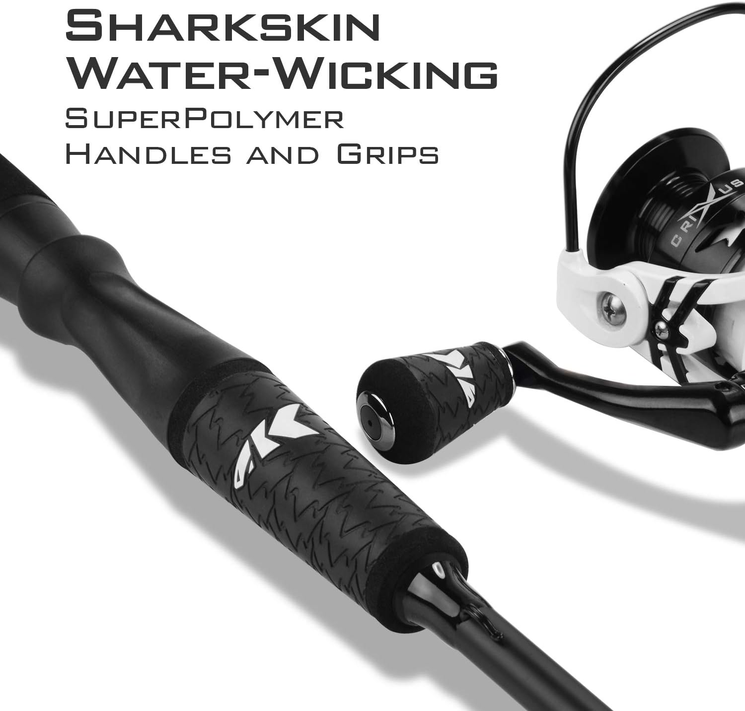 Thumbnail 5 de KastKing Crixus Fishing Rod and Reel Combo (IM6 Graphite, Zirconium Oxide Guides, SuperPolymer Handle)