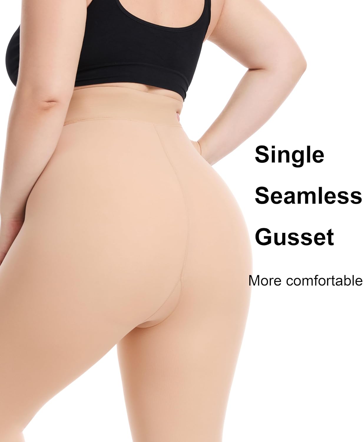 Detalle 1 de CozyWow Fleece-Lined Tights XL–3XL