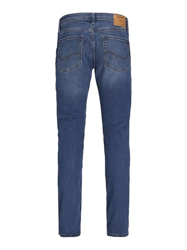 Detalle 2 de JACK & JONES Slim Fit Jeans Jjiglenn Jjoriginal CB 815 Noos – Blue Denim (36x32)