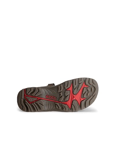 Detalle de ECCO Herren OFFROAD YUCATAN Braun 43 – Robuster Offroad-Schnürschuh mit RECEPTOR-Technologie