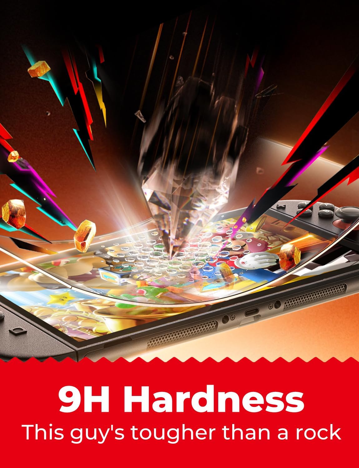 Detalle 2 de MAGIC JOHN Switch 2 Screen Protector 7.9