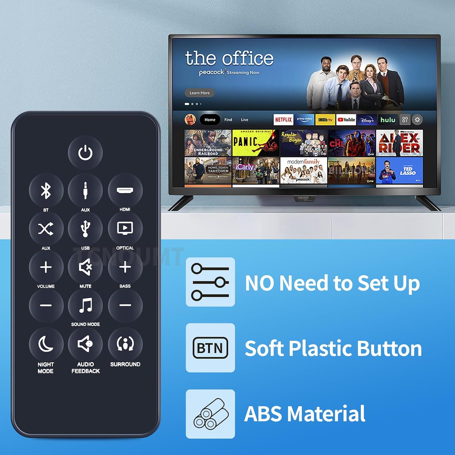 Detalle de JBL Bar Studio 2.0 remote BT0520