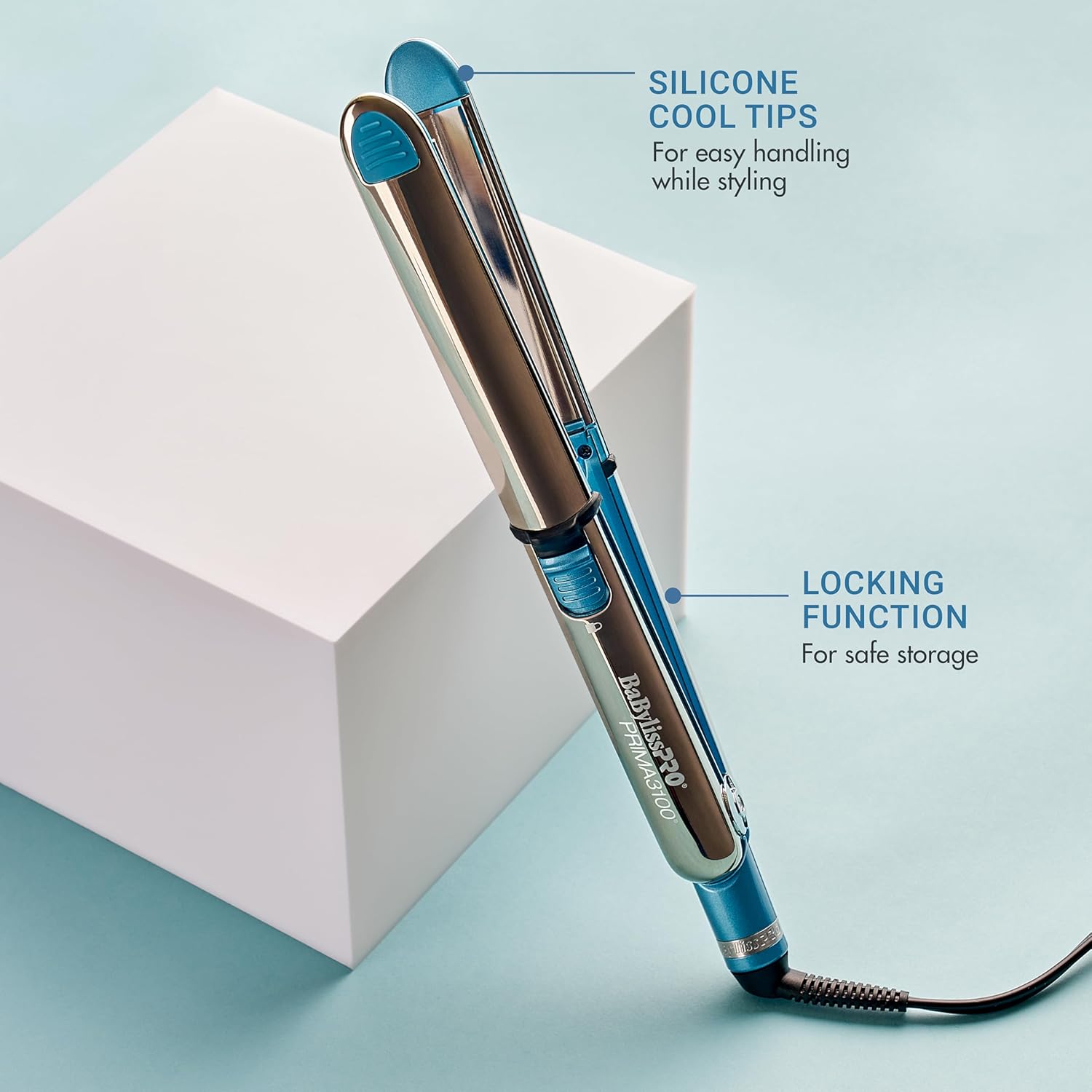 Thumbnail 4 de BaBylissPRO Nano Titanium Prima Ionic Hair Straightener: 3-in-1 Professional Flat Iron & Curling Iron