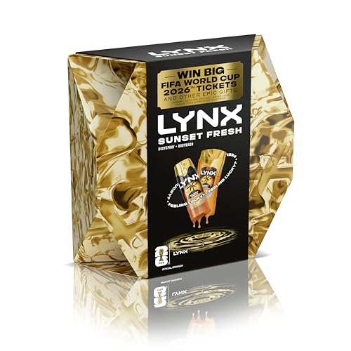 Detalle de Lynx Sunset Fresh Gift Set: Body Wash & Body Spray with FIFA World Cup 2026 Tickets Chance