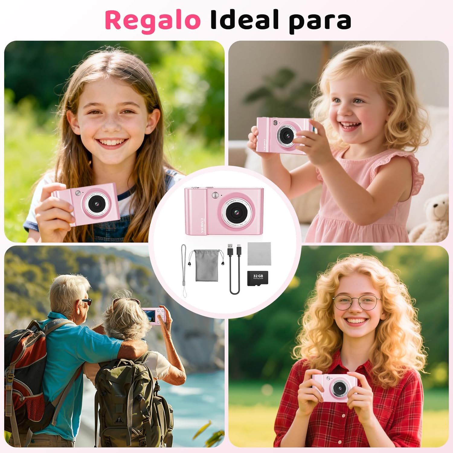 Thumbnail 6 de CHAKEYAKE Cámara Digital 4K 64 MP