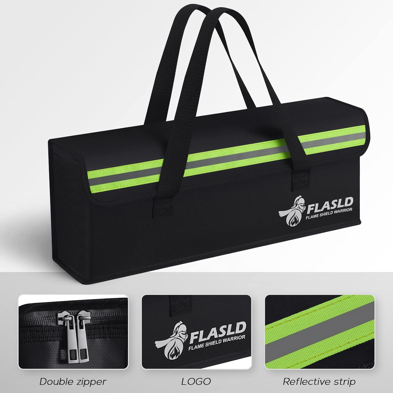 Detalle 1 de FLASLD E-Bike Akku Tasche 405 x 110 x 125 mm