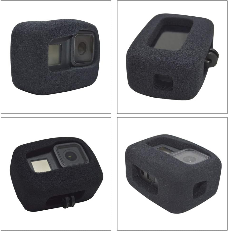 Detalle de Foam Windslayer Cover for GoPro Hero 8 – Wind Noise Reduction Sponge Muffler