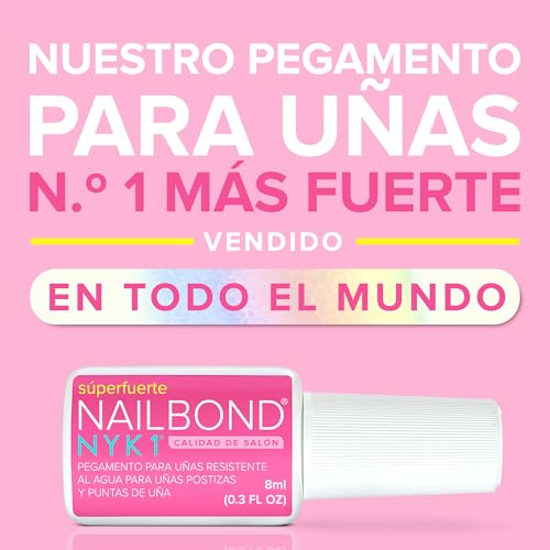 Detalle 2 de NYK1 NailBond: Pegamento para Uñas Postizas Súper Fuerte (8 ml)