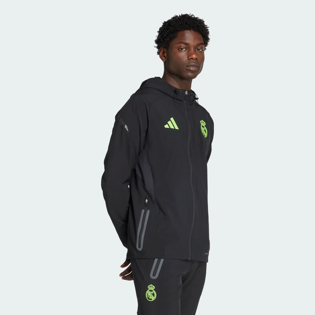 Thumbnail 2 de Chaqueta Real Madrid Tiro 25 Pro Vis Tech Travel de Adidas