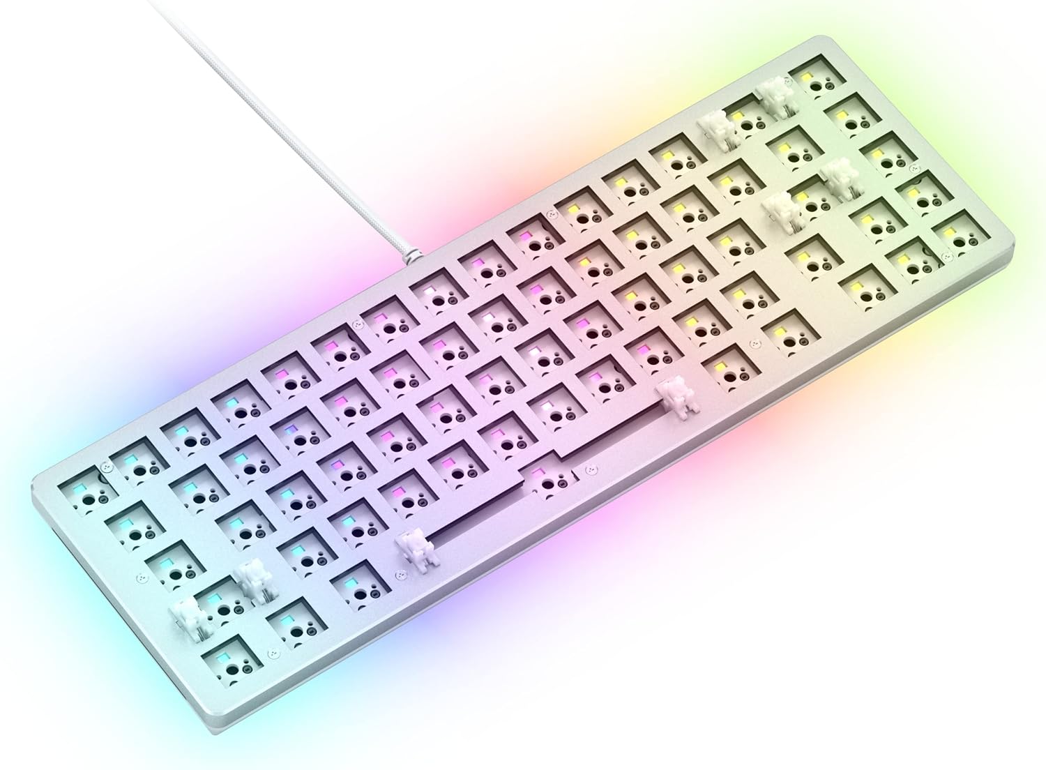 Detalle de GLORIOUS GLO-GMMK2-65-RGB-W GMMK 2 Compact 65% Barebones Keyboard