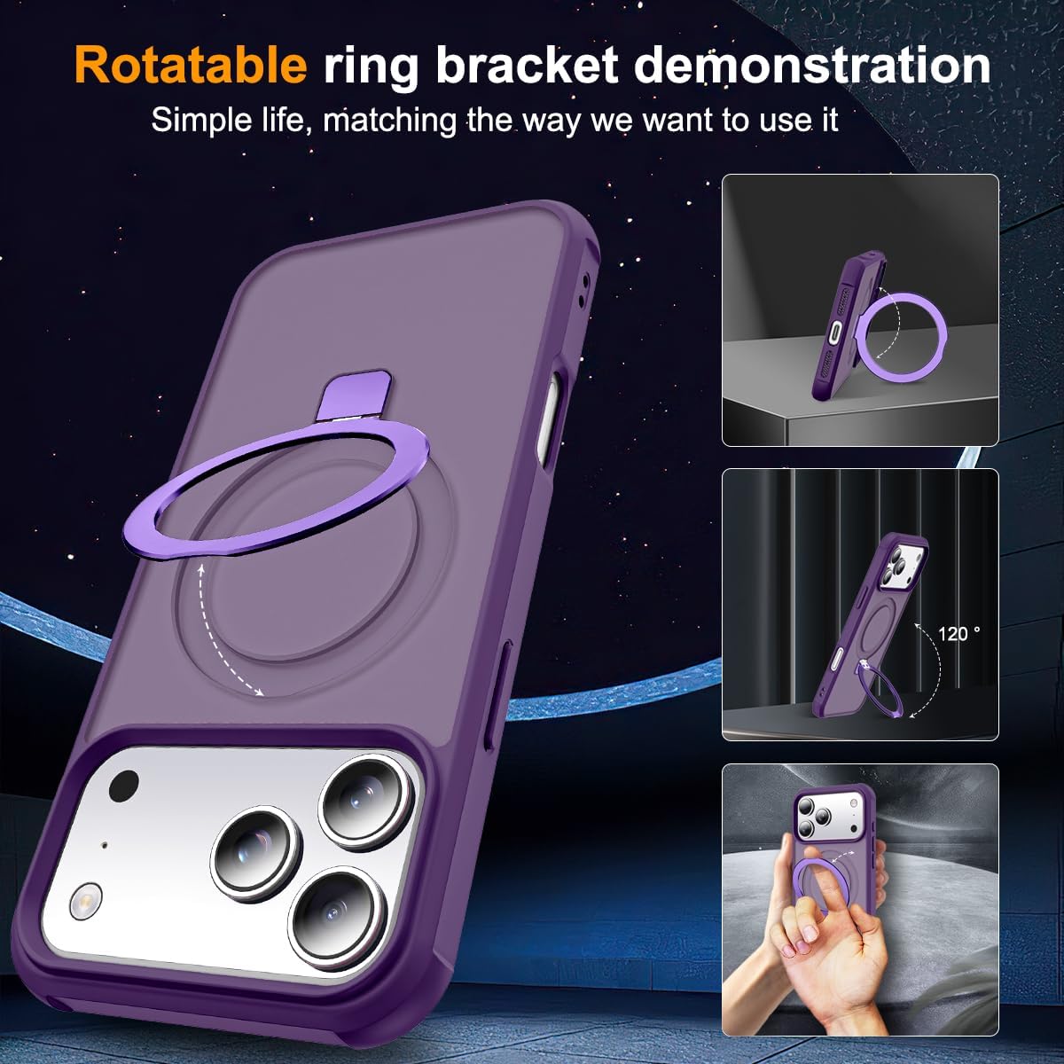 Detalle de MagSafe iPhone 17 Pro Max case 6.9