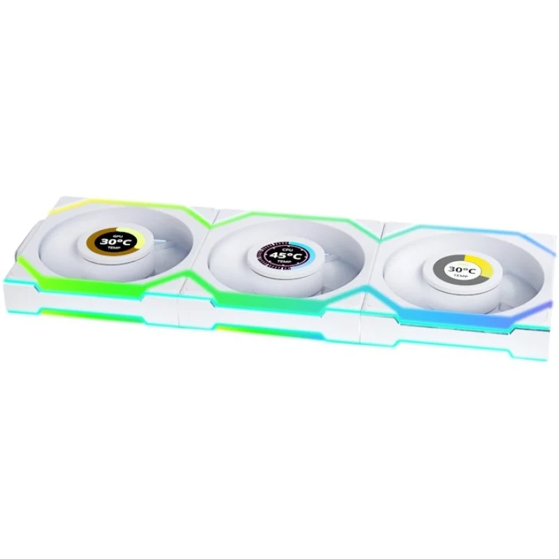Detalle 2 de Lian-Li UNI FAN SL Wireless LCD 120 RGB 3x 120 mm 🖥