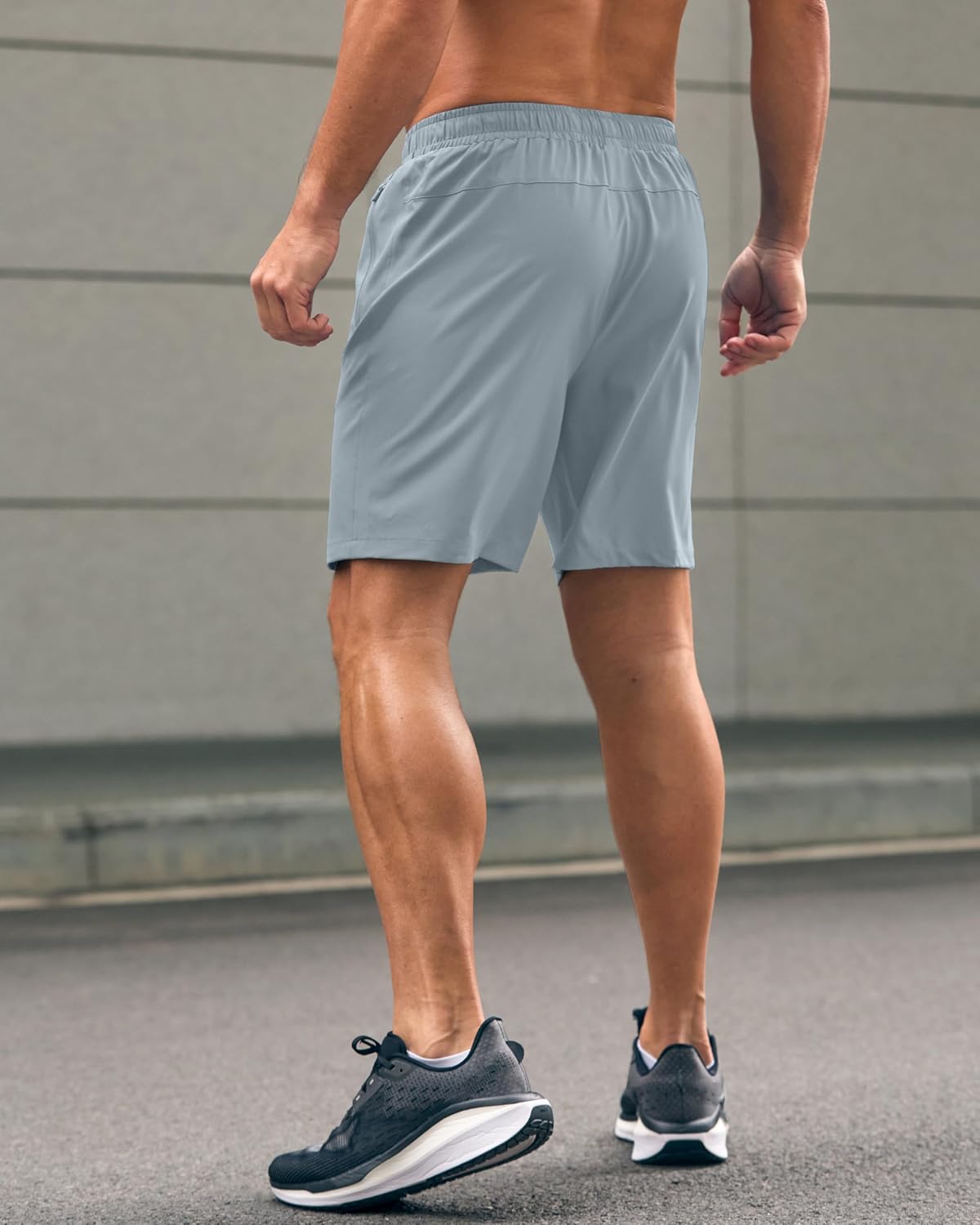 Detalle 2 de G Gradual Men's Athletic Running Shorts with Zipper Pockets, UPF 50+