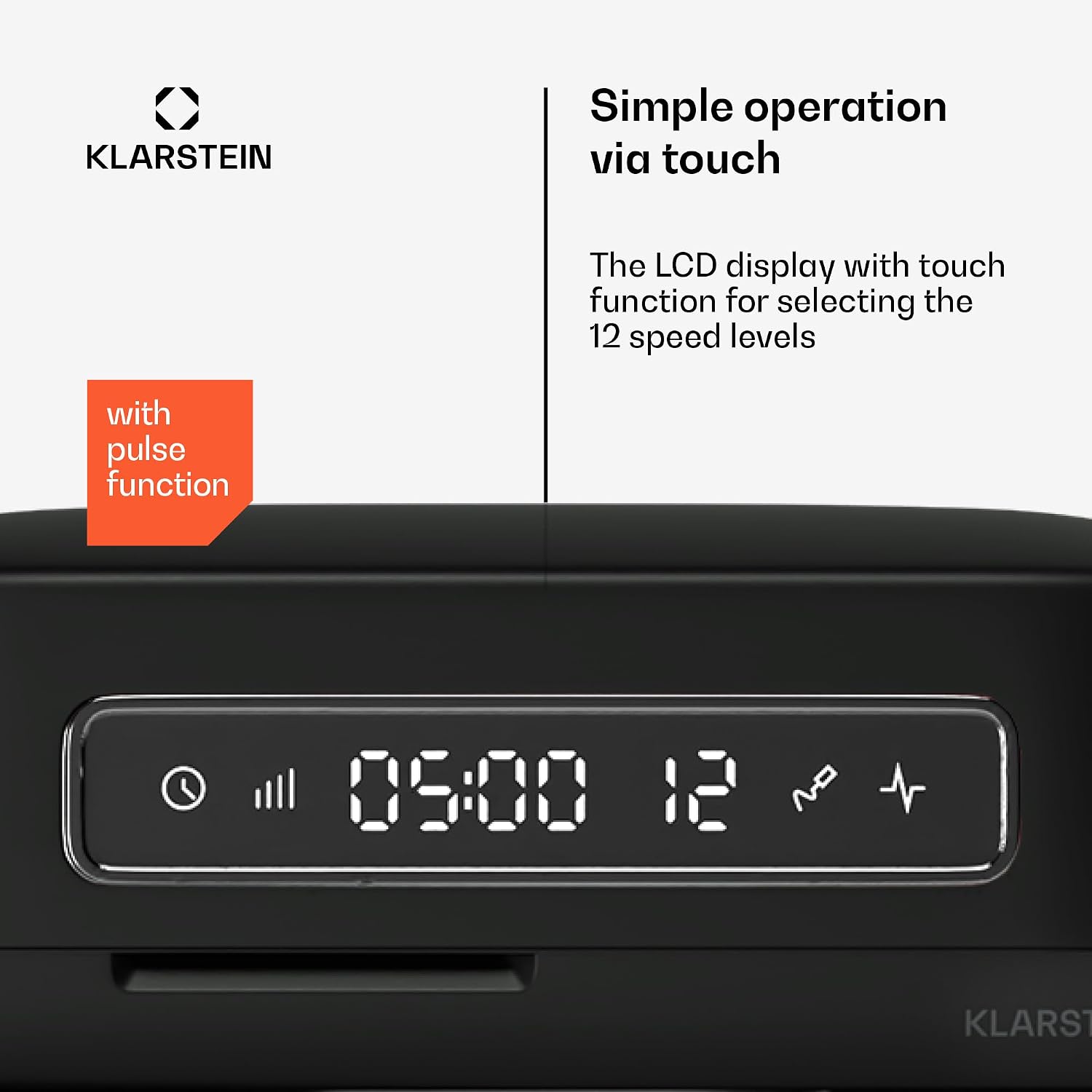 Thumbnail 4 de Klarstein Chiara Stand Mixer, 1,600 W, 5 L Bowl, 12 Speeds and LCD Touch Display
