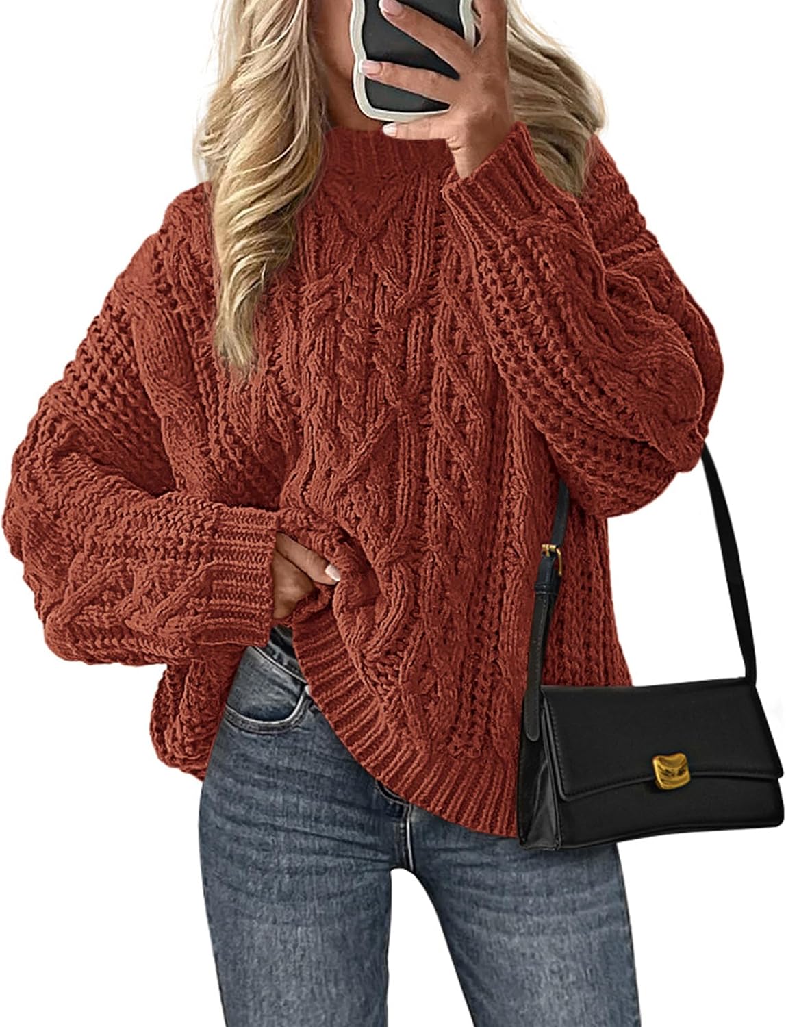 Thumbnail 6 de PRETTYGARDEN Oversized Fall Sweater
