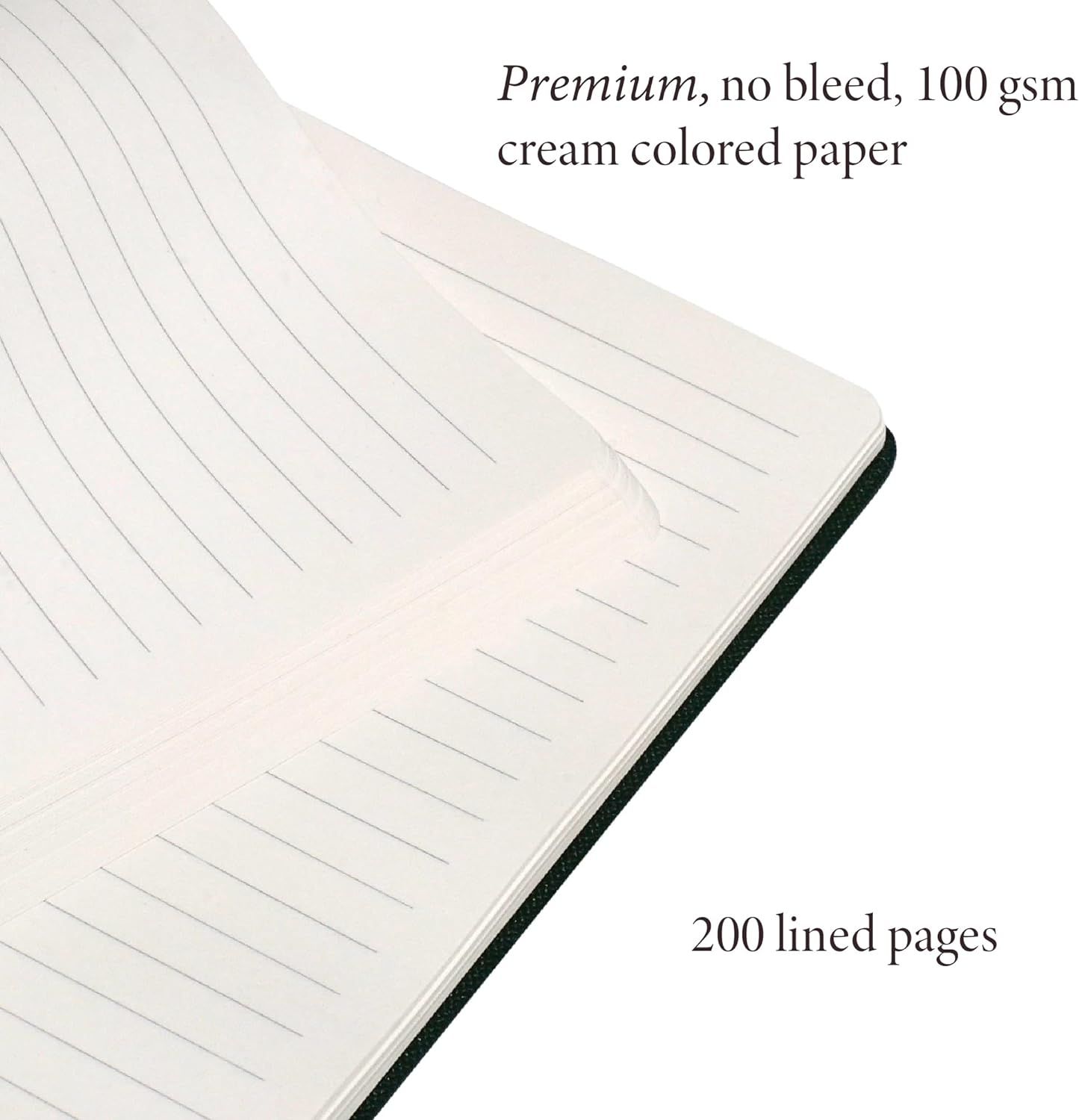 Detalle de ANECDOTE ANJR A5 Ruled Journal, 192 Pages, 100 GSM Paper, Ink Blue Hardcover